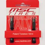 Par de válvulas Tubeless MSC Premium FV 45mm - Imagen 2