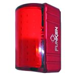 LUZ LED FUNKEN TRASERA PARA BICI ROJA 100Lm 500mAh VISION 180 GRADOS - Imagen 2
