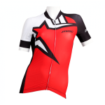 MAILLOT CORTO CLAUDIA PRO MSC ROJO/NEGRO