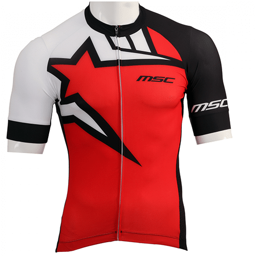 95D309F0B035D97F69902E7972C2B2E6.png MAILLOT CORTO PRO RACE MSC ROJO/NEGRO - Imagen 1