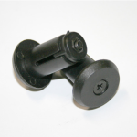 TAPONES PARA MANILLAR DE PASTA CON TORNILLO - NEGRO